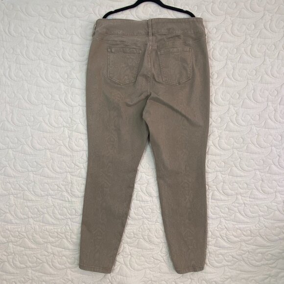 Torrid Jeggings Snakeskin Beige Size 20 Regular - Picture 2 of 11